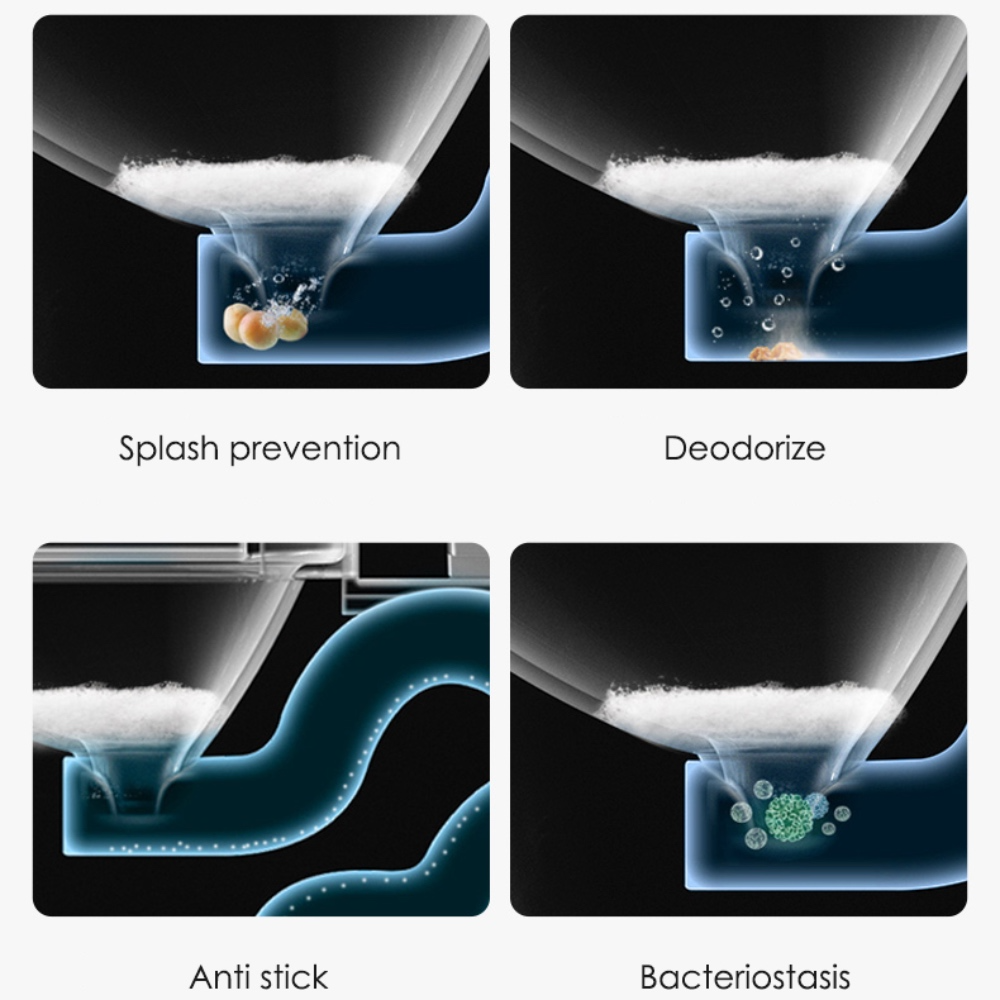 VIDEC TD-76EG Electronic Bidet Smart Toilet, Auto Open/Close Lid & Seat with Radar and Foot Sensor, Auto Flushing, Unlimited & Filtered Warm Water, 6 Modes Spa Wash, Warm Air Dryer, Deodorizer, Heated Seat, Night Light/LED, Remote Control.