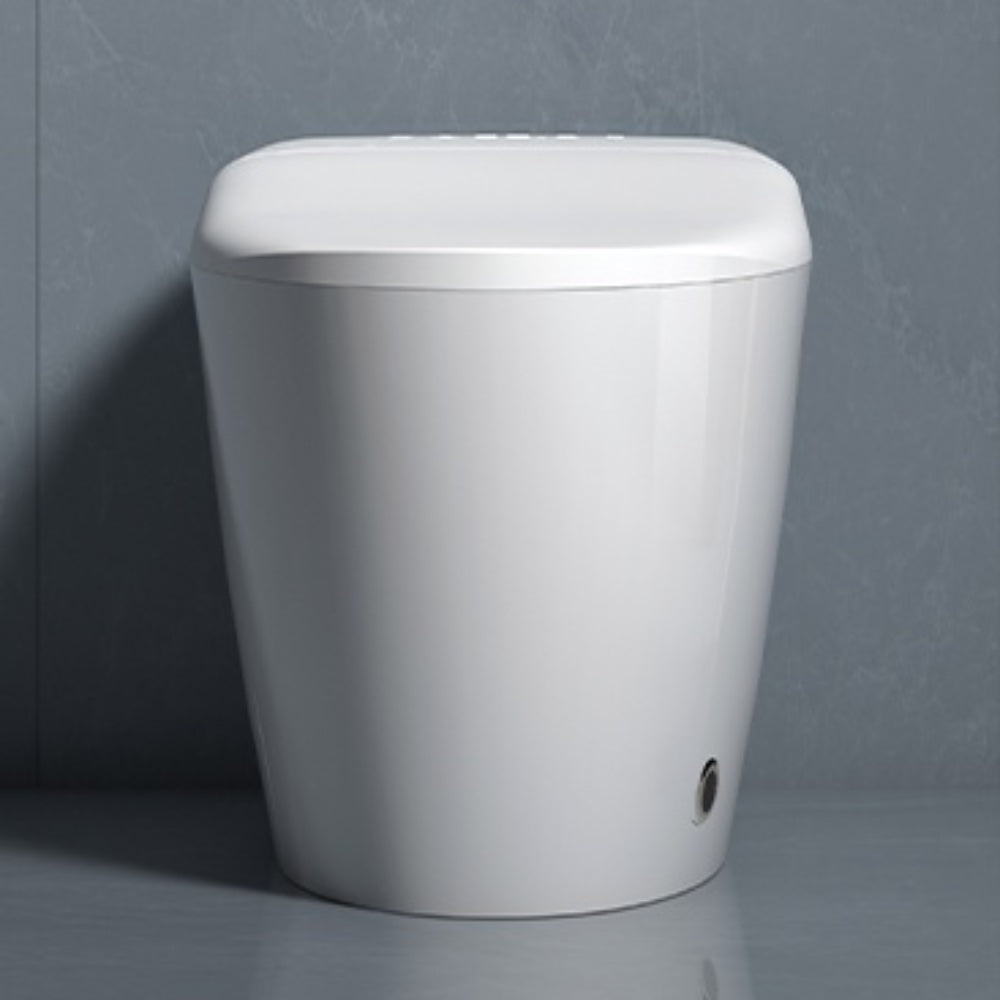 VIDEC TD-86E Electronic Bidet Smart Toilet, Auto Open/Close Lid & Seat with Radar and Foot Sensor, Auto Flushing, Unlimited & Filtered Warm Water, 6 Modes Spa Wash, Warm Air Dryer, Deodorizer, Heated Seat, Night Light/LED, AI/Remote Control.