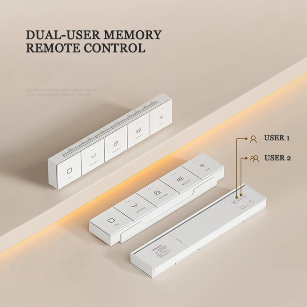 VIDEC TD-82E Electronic Bidet Smart Toilet, Auto Open/Close Lid & Seat with Radar and Foot Sensor, Auto Flushing, Unlimited & Filtered Warm Water, 6 Modes Spa Wash, Warm Air Dryer, Deodorizer, Heated Seat, Night Light/LED, Remote Control.