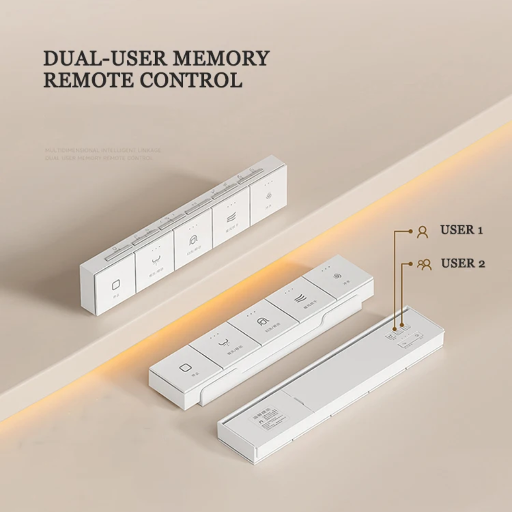VIDEC TD-68ER Electronic Bidet Smart Toilet, Auto Open/Close Lid & Seat with Radar and Foot Sensor, Auto Flushing, Unlimited & Filtered Warm Water, 6 Modes Spa Wash, Warm Air Dryer, Deodorizer, Heated Seat, Night Light/LED, Remote Control.