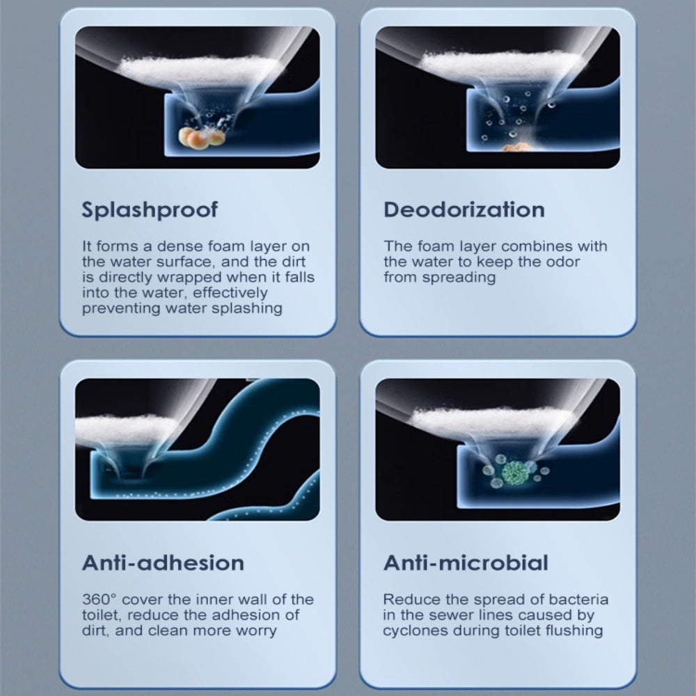 VIDEC TD-98E Electronic Bidet Smart Toilet, Auto Open/Close Lid & Seat with Radar and Foot Sensor, Auto Flushing, Unlimited & Filtered Warm Water, 6 Modes Spa Wash, Warm Air Dryer, Deodorizer, Heated Seat, Night Light/LED, Remote Control.